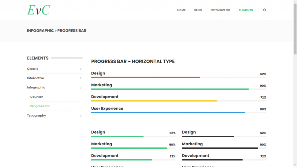 Infographic shortcodes - WordPress addons for WPBakery Visual Composer ...