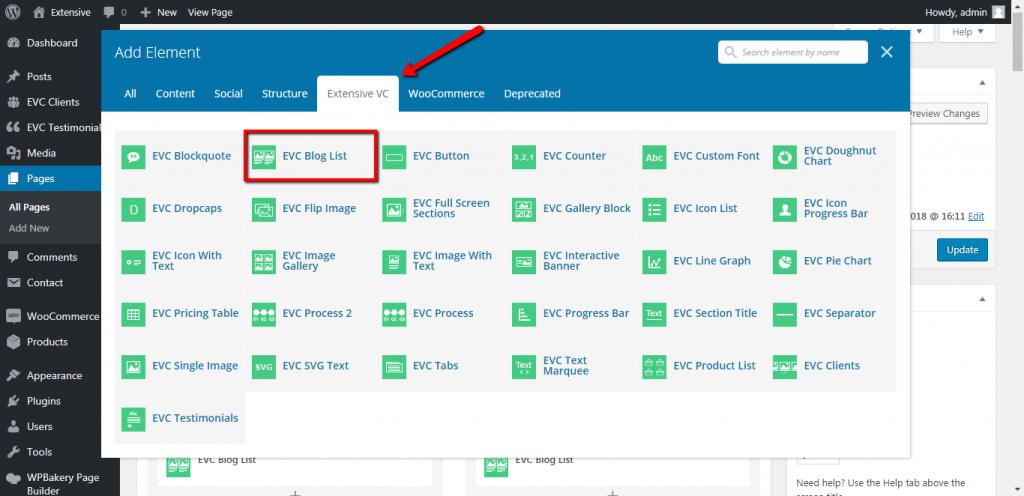 Blog List shortcode - WordPress addon for WPBakery Visual Composer plugin